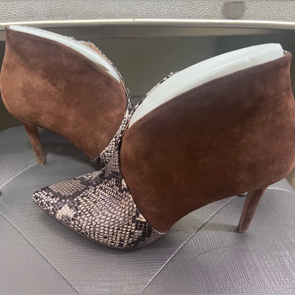 Jessica Simpson python booties size 7 - Picture 5 of 7